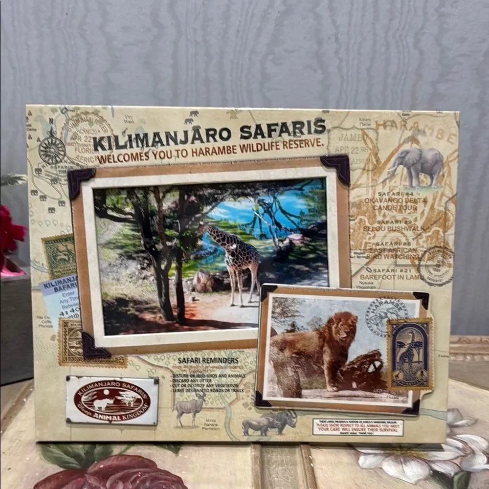 NWT Walt Disney World Kilimanjaro Photo Picture Frame New